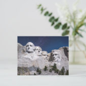 Mount Rushmore Tijdverloop Lucht Briefkaart (Staand voorkant)