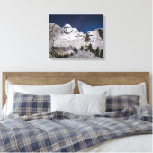Mount Rushmore Timelapse Sky Canvas Afdruk (Insitu (Slaapkamer))