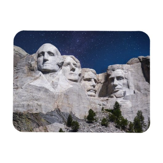 Mount Rushmore Timelapse Sky Magneet (Horizontaal)