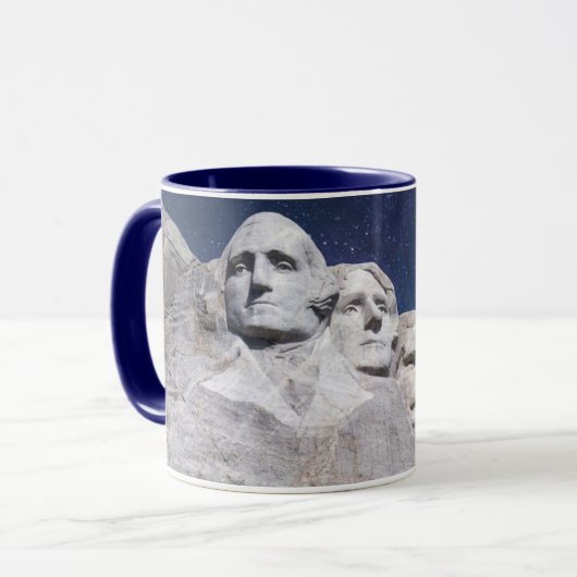 Mount Rushmore Timelapse Sky Mok (Voorkant links)