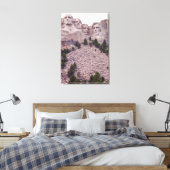 Mount Rushmore's Vier Canvas Afdruk (Insitu (Slaapkamer))