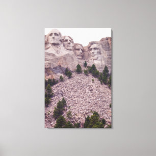 Mount Rushmore's Vier Canvas Afdruk