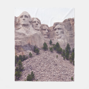 Mount Rushmore's Vier Fleece Deken