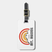 Mount Russell California Bagagelabel (Voorkant verticaal)