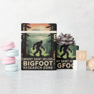 Mount Saint Helens Bigfoot Onderzoeksgebied Afslui Cadeaupapier