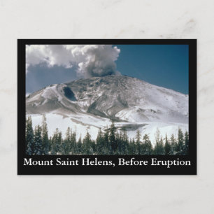 Mount Saint Helens - Pre-Eruption Briefkaart