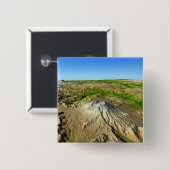 Mount Saint Helens Vierkante Button 5,1 Cm (Voorkant /achterkant)