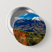 Mount Saint Helens, Washington Ronde Button 7,6 Cm (Voorkant /achterkant)