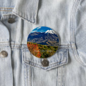 Mount Saint Helens, Washington Ronde Button 7,6 Cm (In situ)