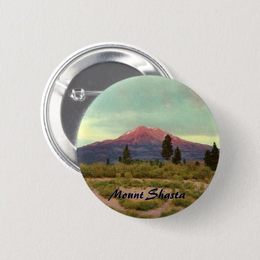 Mount Shasta Button (Voorkant /achterkant)