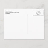 Mount Shasta California Briefkaart (Achterkant)