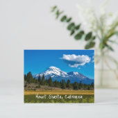 Mount Shasta California Briefkaart (Staand voorkant)