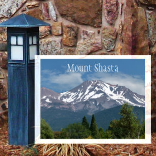 Mount Shasta California Briefkaart