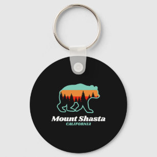 Mount Shasta Californië Skien Snowboarden Beer Sleutelhanger