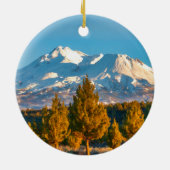 MOUNT SHASTA KERAMISCH ORNAMENT (Achterkant)