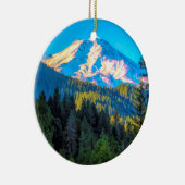 MOUNT SHASTA KERAMISCH ORNAMENT (Rechts)