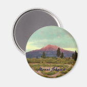 Mount Shasta Magnet Magneet (Voorkant / Achterkant)