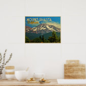 Mount Shasta  Poster (Keuken)