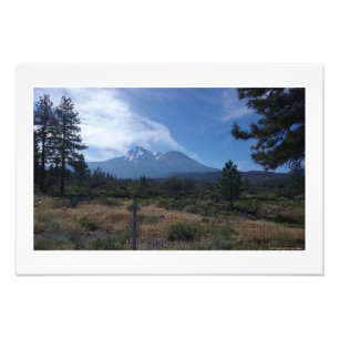 "Mount Shasta" Professionele foto-Prints Foto Afdruk