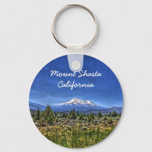 Mount Shasta Sleutelhanger (Voorkant)