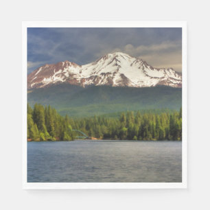 MOUNT SHASTA VAN LAKE SISKIJE SERVETTEN
