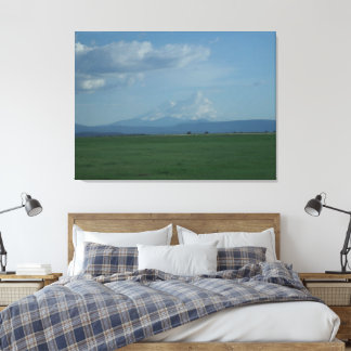 Mount Shasta Weerbarstige Bruid 1 Canvas Afdruk