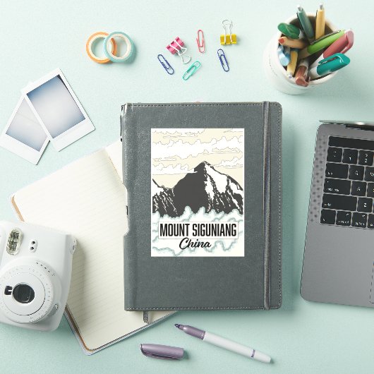 Mount Siguniang China Sticker (iPad Cover)