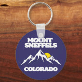 Mount Sneffels Colorado Sleutelhanger (Achterkant)