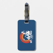 Mount Sopris Sun Eagle Bagagelabel (Achterkant verticaal)