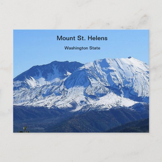Mount St. Helens briefkaart (Voorkant)