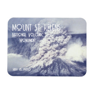 Mount St. Helens Eruption Magnet Magneet