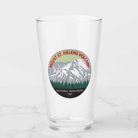 Mount St Helens National Volcanic Monument  Glas (Voorkant)