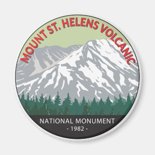 Mount St Helens National Volcanic Monument  Magneet