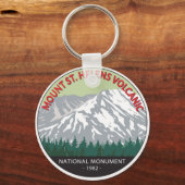 Mount St Helens National Volcanic Monument  Sleutelhanger (Voorkant)
