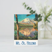Mount St Helens, Washington Briefkaart (Staand voorkant)
