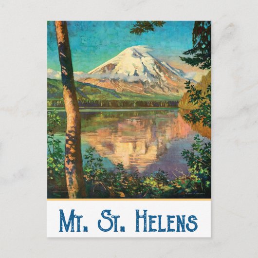Mount St Helens, Washington Briefkaart (Voorkant)