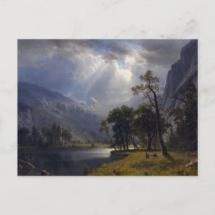 Mount Starr King, Yosemite door Albert Bierstadt Briefkaart
