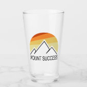 Mount Success New Hampshire Retro Glas (Voorkant)