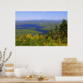 Mount Sunapee Lake Sunapee Uitzicht Poster (Keuken)