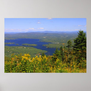 Mount Sunapee Lake Sunapee Uitzicht Poster