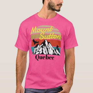 Mount Sutton ski Quebec 1 T-shirt