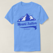 Mount Sutton ski Quebec T-shirt (Design voorkant)