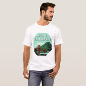 Mount Tamalpais Marin County Verenigd Koninkrijk T-shirt (Voorkant volledig)