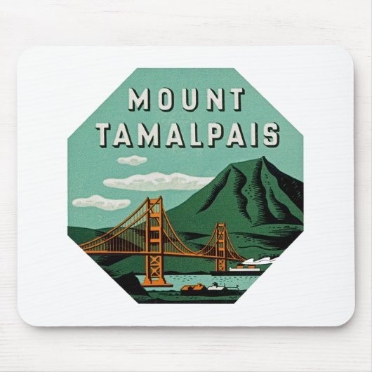 Mount Tamalpais Muismat (Voorkant)