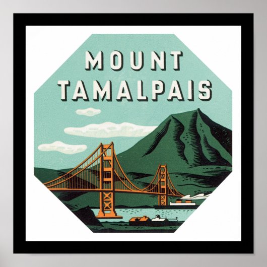 Mount Tamalpais Poster (Voorkant)