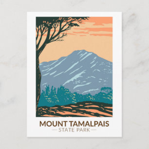 Mount Tamalpais State Park California  Briefkaart
