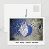 Mount Tambora Sumbawa Indonesië Briefkaart (Voorkant / Achterkant)