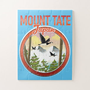 Mount Tate Japan reislogo Legpuzzel