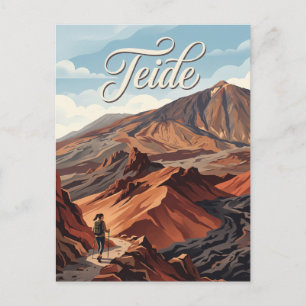 Mount Teide Spanje Briefkaart
