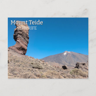 Mount Teide Tenerife Landschap Briefkaart